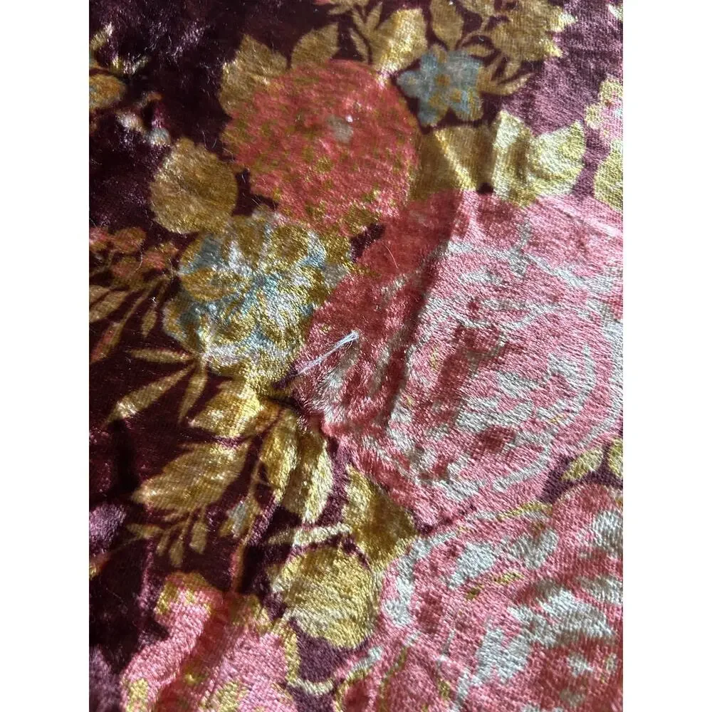 Pottery Barn Sabyasachi Mystic Garden Velvet Comforter Sham Set full/queen